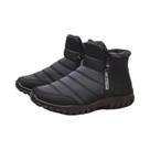 Botas De Inverno Masculinas, Quentes, De Algodão, Com Zíper, Impermeáveis, Tênis De Neve, Calçados