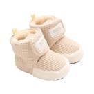 Botas De Inverno Para Bebês, Meninos E Meninas, Sola Macia, Antiderrapante, Sapatos Baixos Quentes