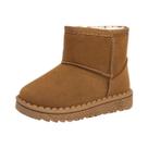 Botas De Inverno Para Crianças Com Forro Grosso E Plataforma, Slip-On Unissex Para Meninos E Botas De Inverno Para Crianças Com Forro Grosso E Plataforma, Slip-On Unissex Para Meninos E