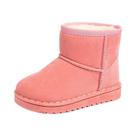 Botas De Inverno Plush Unissex Para Crianças, Estilo Conciso Em Cores Sólidas Para Meninos E Meninas