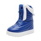 Botas De Neve Chukka Masculinas Quentes E Antiderrapantes Para Uso Externo Com Sola Macia E Fundo