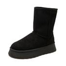 Botas de Neve de Inverno Femininas - Cano Alto, Sola Grossa e Forro de Lã Botas de Neve de Inverno Femininas - Cano Alto, Sola Grossa e Forro de Lã