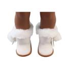 Botas de Neve de Pelúcia para Boneca de 18 Polegadas (75cm) - Sapatos para Festas
