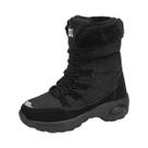 Botas De Neve Femininas Impermeáveis De Inverno Com Cadarço, Quentes, De Cano Médio, Confortáveis