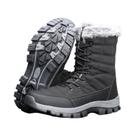 Botas De Neve Masculinas De Inverno Quentes Com Pelúcia Antiderrapantes De Cano Médio Para