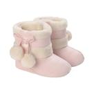 Botas De Neve Para Bebê Menina Rosa Com Pelúcia Grossa, Quentes E Antiderrapantes Botas De Neve Para Bebê Menina Rosa Com Pelúcia Grossa, Quentes E Antiderrapantes