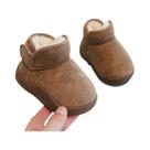 Botas De Neve Para Crianças, Botas Curtas Quentes De Pelúcia Para Bebês, Meninos E Meninas, Sapatos