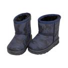 Botas De Neve Para Crianças Em Camuflagem Azul, Quentes, Antiderrapantes, De Pelúcia, Para Meninos E