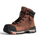 Botas de trabalho BRUNT Perkins Comp Toe impermeáveis masculinas marrons 11US