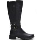 Botas Femininas Cano Alto Montaria 2002/01 Preto