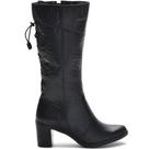 Botas Femininas Cano Médio Salto Grosso 2000/01 Preto Botas Femininas Cano Médio Salto Grosso 2000/01 Preto