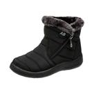 Botas Femininas De Algodão De Cano Alto Quentes Antiderrapantes De Segurança Em Liquidação Com Preço