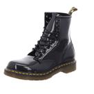 Botas femininas Dr. Martens Vonda 1914 Softy T floral pretas
