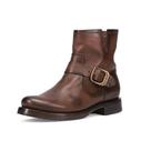 Botas Frye Veronica para mulheres em couro escovado de grão integral