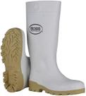 Botas impermeáveis lisas de PVC unissex BOSS brancas 45 cm 12 EUA