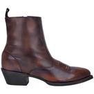 Botas Laredo Fletcher para homens em couro marrom no tornozelo tamanho 9 2E