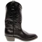 Botas Laredo Paris para homens em couro preto tamanho 14 2E_M