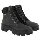 Botas Moda Femininas Coturno Feminino Luxo Cano Medio Salto Baixo Tratorado Conforto Elegancia