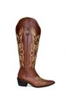 Botas Peao Western Feminina Fossil Oleo - FOSSIL OLEO