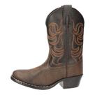 Botas Smoky Mountain Monterey Western Kids marrom/pretas 5