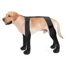 Botas suspensas para cães PetPhindu impermeáveis antiderrapantes pretas
