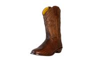 Botas TuffRider Hayden em Couro Marrom com Bico Redondo Largo
