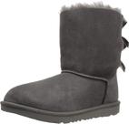 Botas UGG Bailey Bow II Cinza para Crianças - Tamanho 10 - Unissex