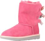 Botas UGG Kids Bailey Bow II - Rosa Azaléa/Azul Islandês
