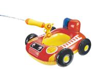 Bote de Bombeiro Inflável para Piscina - Com Pistola de Água para Crianças