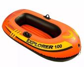 Bote Infantil Inflável Explorer 100 Suporta 55kg Intex 58329