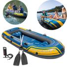 Bote Inflável Challenger 3 Com Remos e Acessórios - Intex 68370