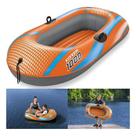 Bote Inflável Piscina 155cm Kondor 1000 Infantil 55kg Verão Laranja