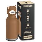 Botella Asobu Bestie Aislada de Acero Inoxidable 470ml Zorro