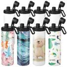 Botella de Agua OFFNOVA para Sublimación 600 mL de Acero Inoxidable x8 Botella de Agua OFFNOVA para Sublimación 600 mL de Acero Inoxidable x8