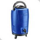 Botijão térmico 12l invicta azul com tripé servir