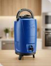 Botijão térmico 12l invicta azul com tripé servir