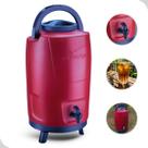 Botijão Térmico 12L Vermelho Invicta Vermelho com Pezinho Alça