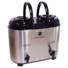 Botijão Térmico Inox Duplo Cinza 12 Litros - Hercules