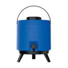 Botijão Térmico Maxitermo Termolar Azul 8 Litros
