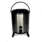 Botijão Térmico Para Bebidas Inox 7,7Litros Preto