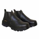 Botina Bota de Segurança em Couro com CA para Trabalho Botina Bota de Segurança em Couro com CA para Trabalho