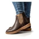 Botina Bota Masculina Chelsea Casual Country Em Couro