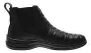 Botina Bota Masculina Couro Butina Escamada