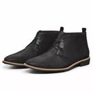 Botina Bota Masculina Couro DR06 Preta