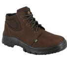 Botina Bota Nobuck Bico Pvc Acolchoado Ecosafety Unissex PS.139