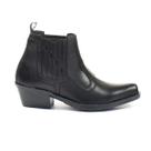 botina bota texana country masculina em couro