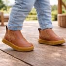 Botina Casual Bebê Menino Sapatinho Country Caipira Creche Pré Escola