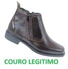 botina Com ziper fecho Bota Cor Marrom Cano Curto Medio Solado Costurado Estilo Sapato Social 2235 botina Com ziper fecho Bota Cor Marrom Cano Curto Medio Solado Costurado Estilo Sapato Social 2235