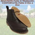 Botina Country Garotti Vira Francesa Floter Café Cowboy Trabalho