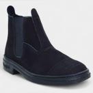 Botina Couro Flex Vaquejada 162 Masculina - Preto